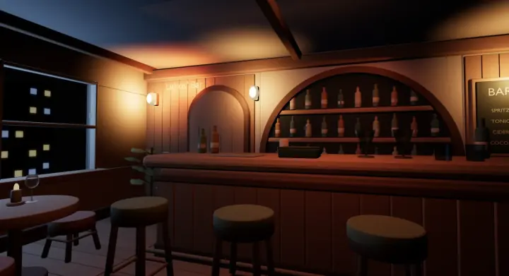 Nightmares at Lithos' bar